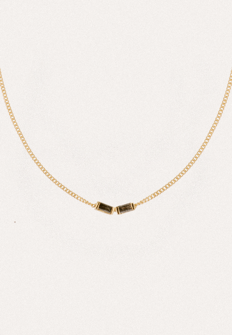 Noa Necklace with Diamonds