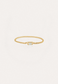 Hannah Chain Ring with Baguette-Cut Diamond - Adriana Chede Jewellery