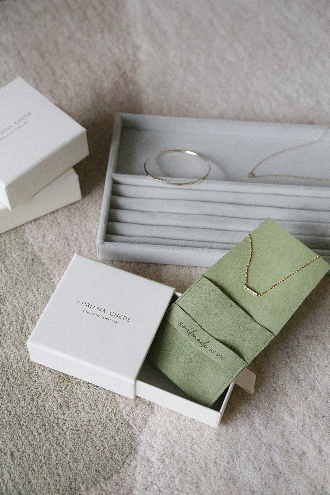 Fine Jewellery Packaging - Adriana Chede Jewellery