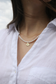 Pearls Beaded Necklace with Under The Moonlight Charm