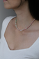 Tesouro Beaded Necklace with Aquamarine