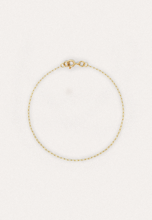 Long Trace Link Bracelet
