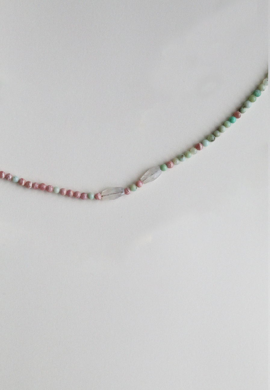 Watermelon Beaded Necklace Adriana Chede Jewellery