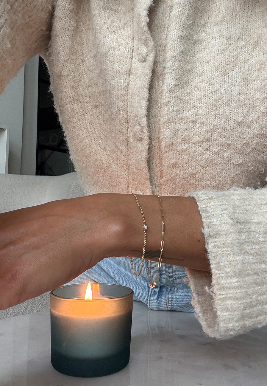 Lightweight Paperclip Bracelet 9ct - Adriana Chede Jewellery