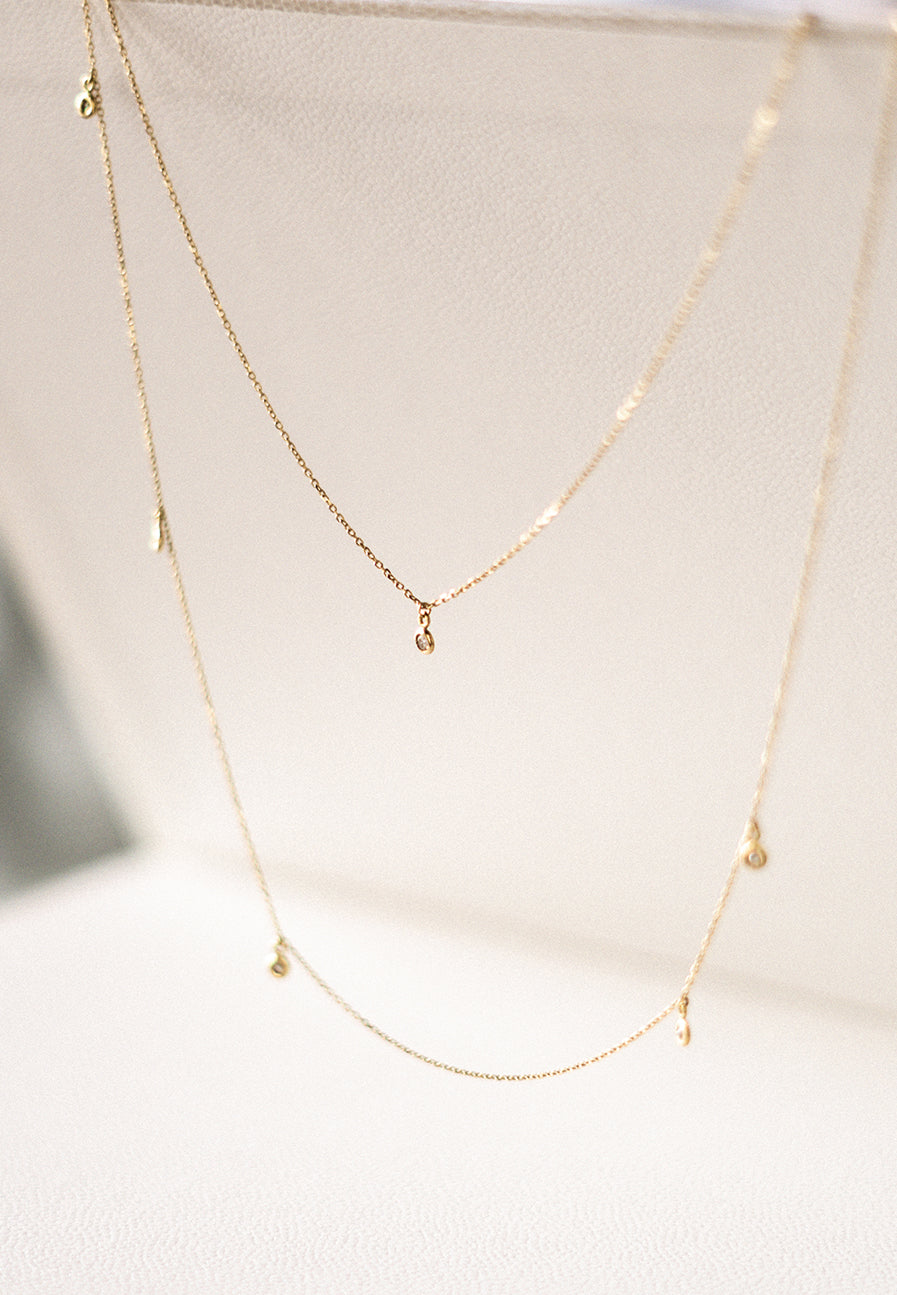 The Endless Diamond Necklace - Adriana Chede Jewellery