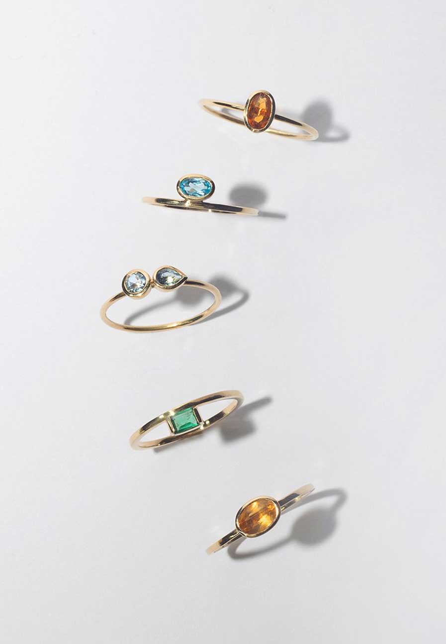 Citrine Ring handmade in 18ct Gold - Shop Now Adriana Chede Jewellery