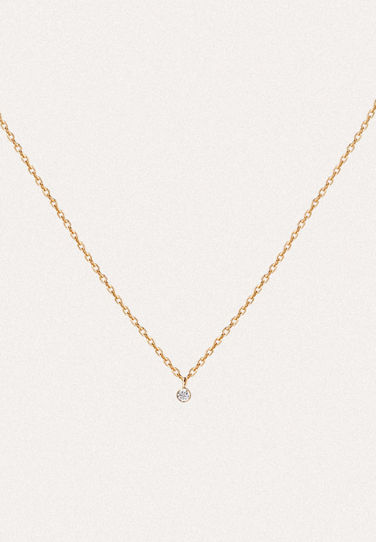 Solitaire Diamond Necklace for women - Adriana Chede Jewellery