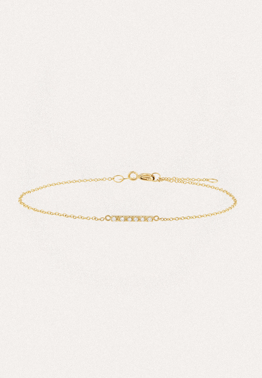 Fio Bracelet with Diamonds - Adriana Chede Jewellery London