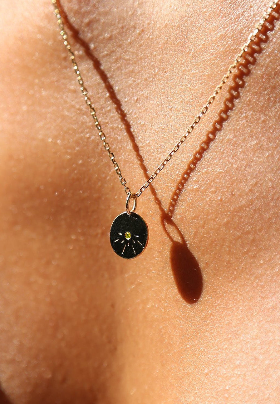 Solid Gold and Yellow Diamond Necklace - Adriana Chede Jewellery