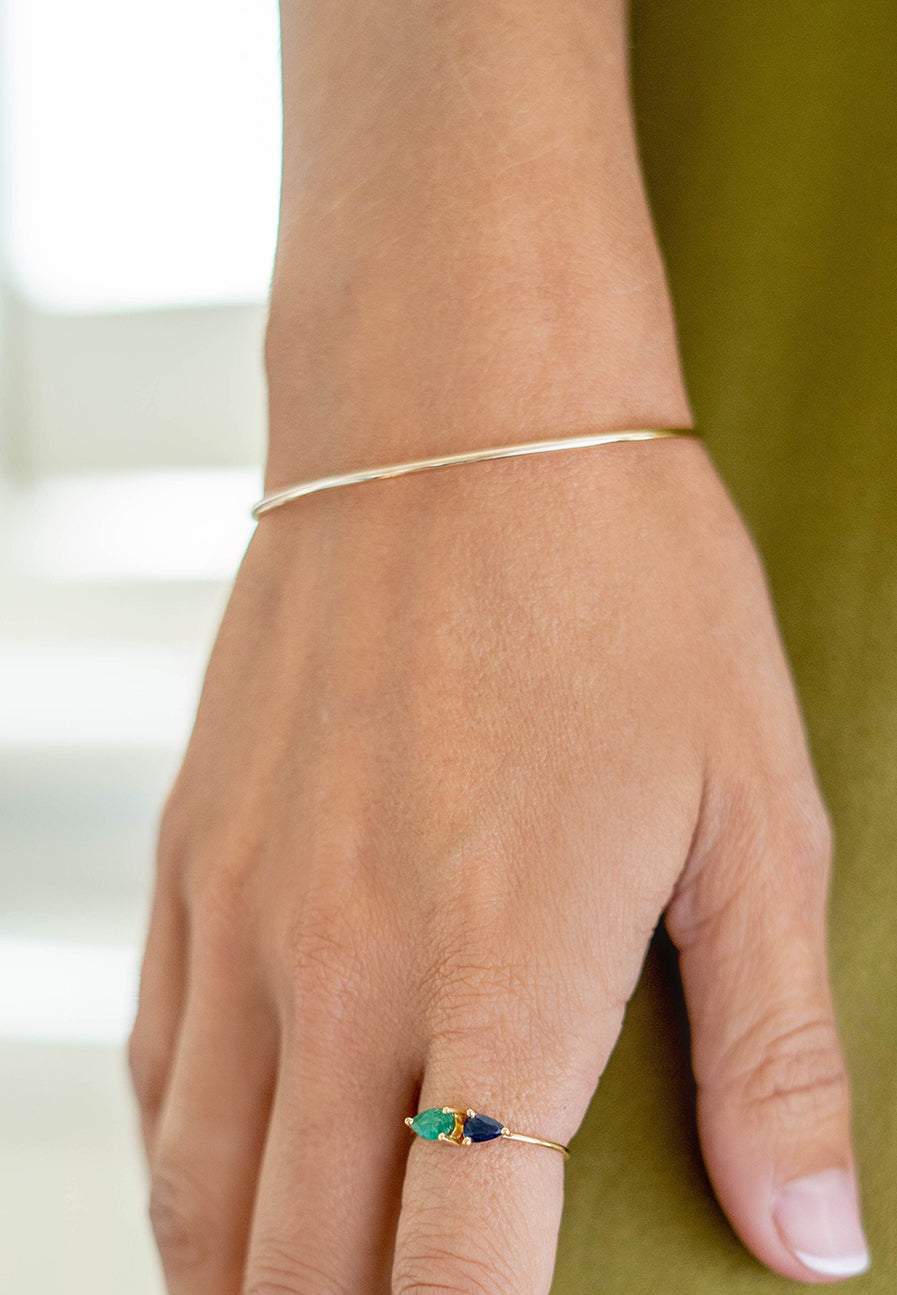 Bangle Renata Gold Bracelet - Adriana Chede Jewellery