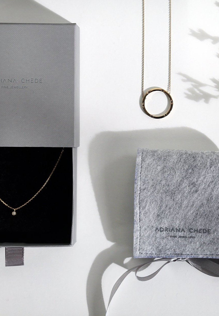 Gift packaging London Adriana Chede Jewellery