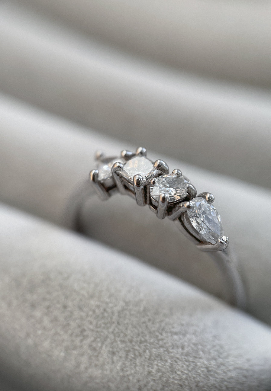Four Season Ring - Alternative Claws Diamond by Adriana Chede Jewellery
