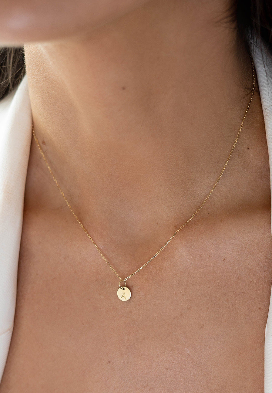 Personalised Initial Pendant - Adriana Chede Jewellery London