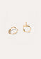 Gold Link Earrings - Adriana Chede Jewellery