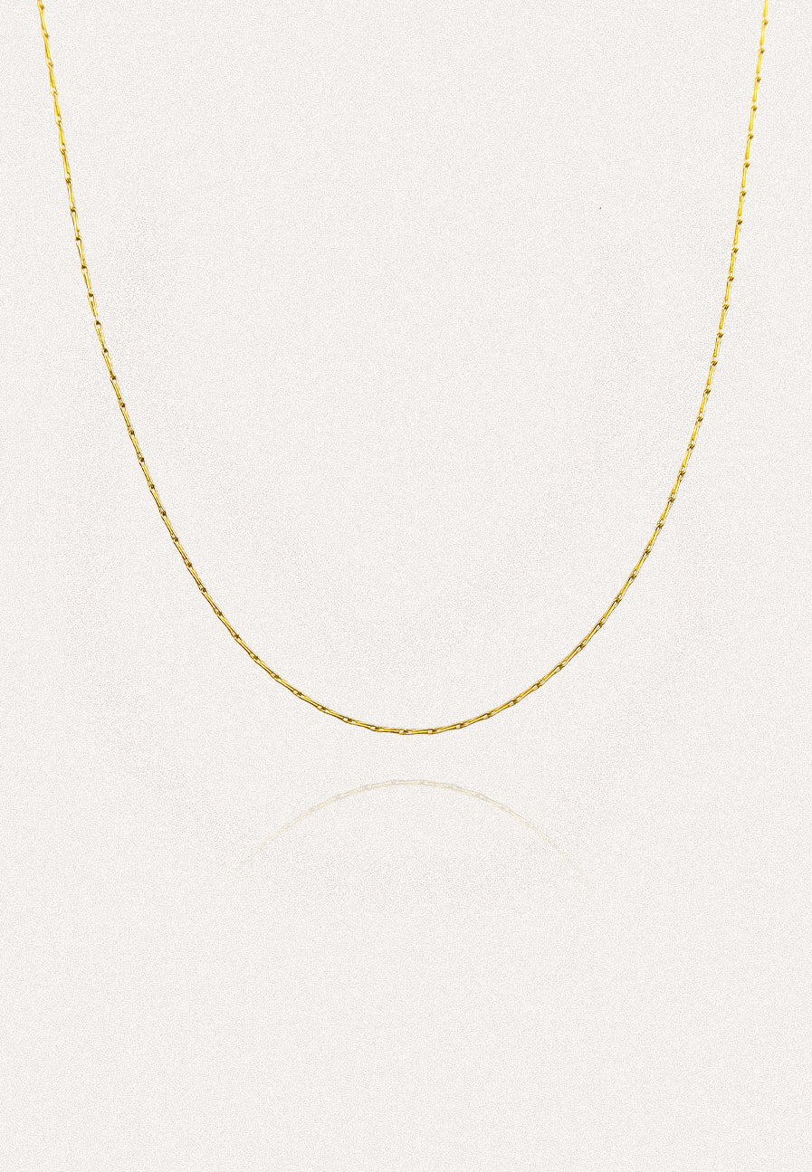 Solid Gold Hayseed Chain - Adriana Chede Jewellery
