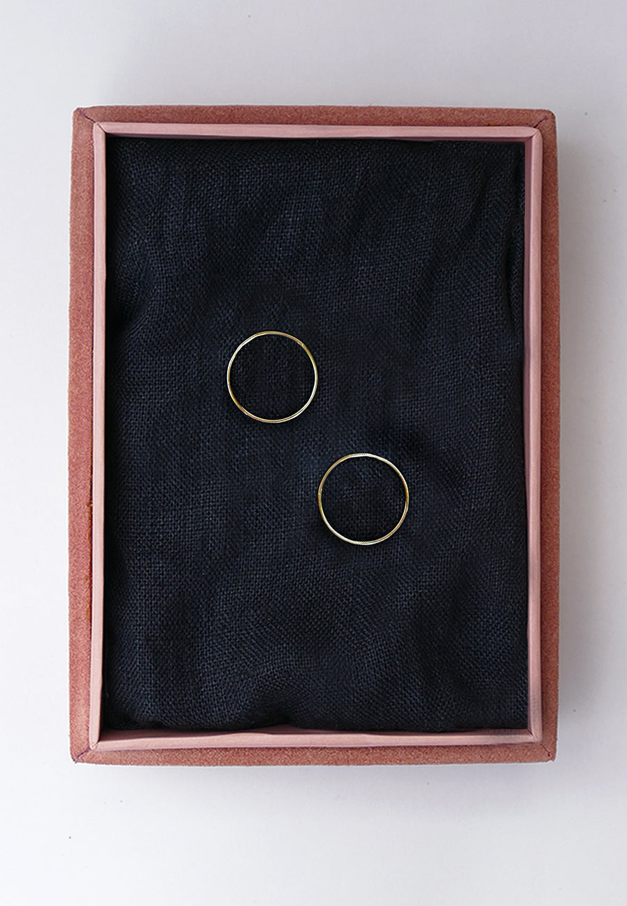 Trio Mini Gold Rings - Adriana Chede Jewellery