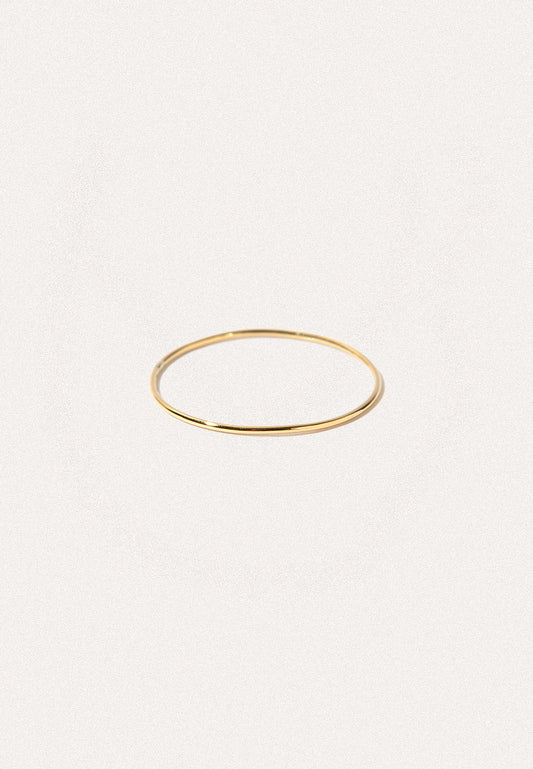 Mini Solid Gold Ring - Adriana Chede Jewellery London