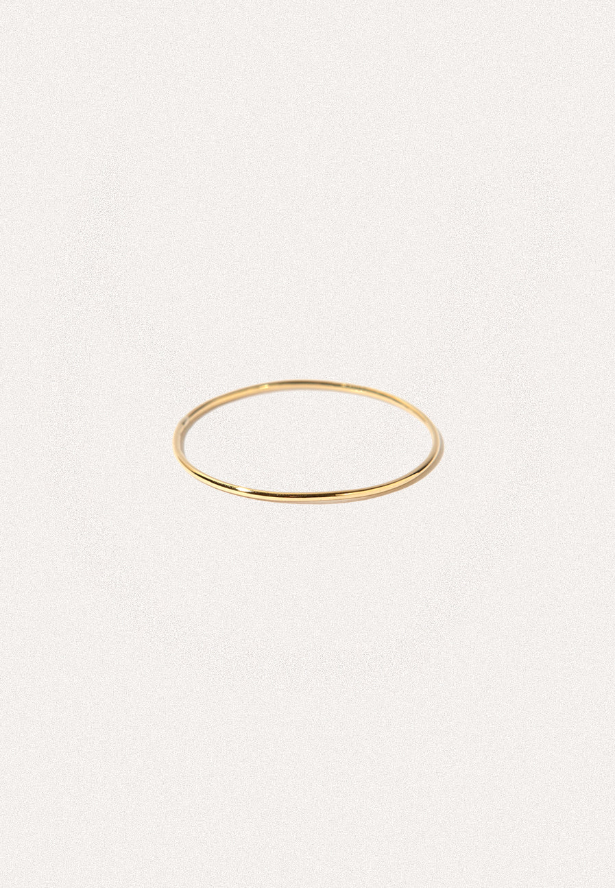 Mini Solid Gold Ring - Adriana Chede Jewellery London