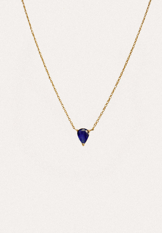 Sapphire Gold  Necklace - Adriana Chede Jewellery