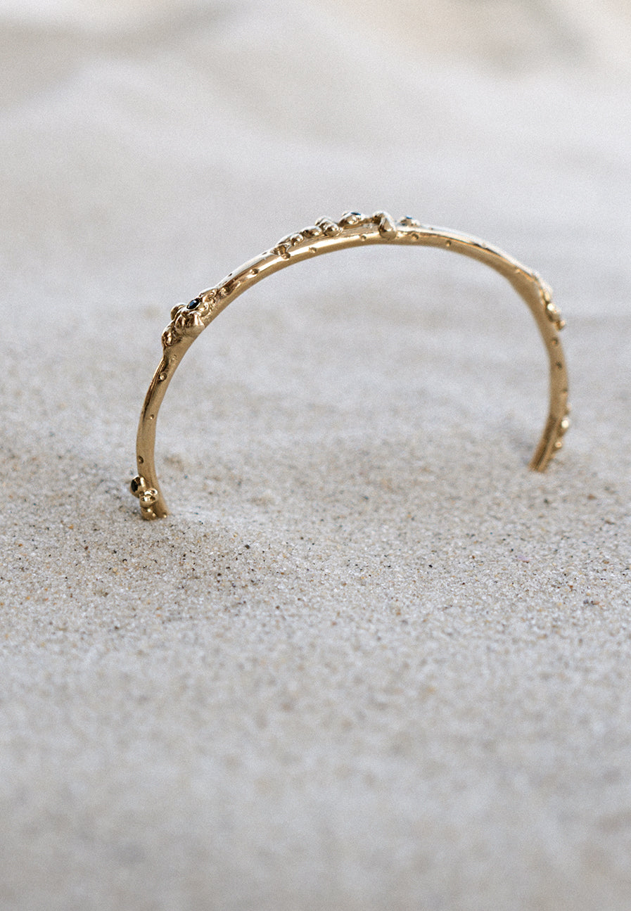 Tournalines Cuff Bracelet - Adriana Chede Jewellery